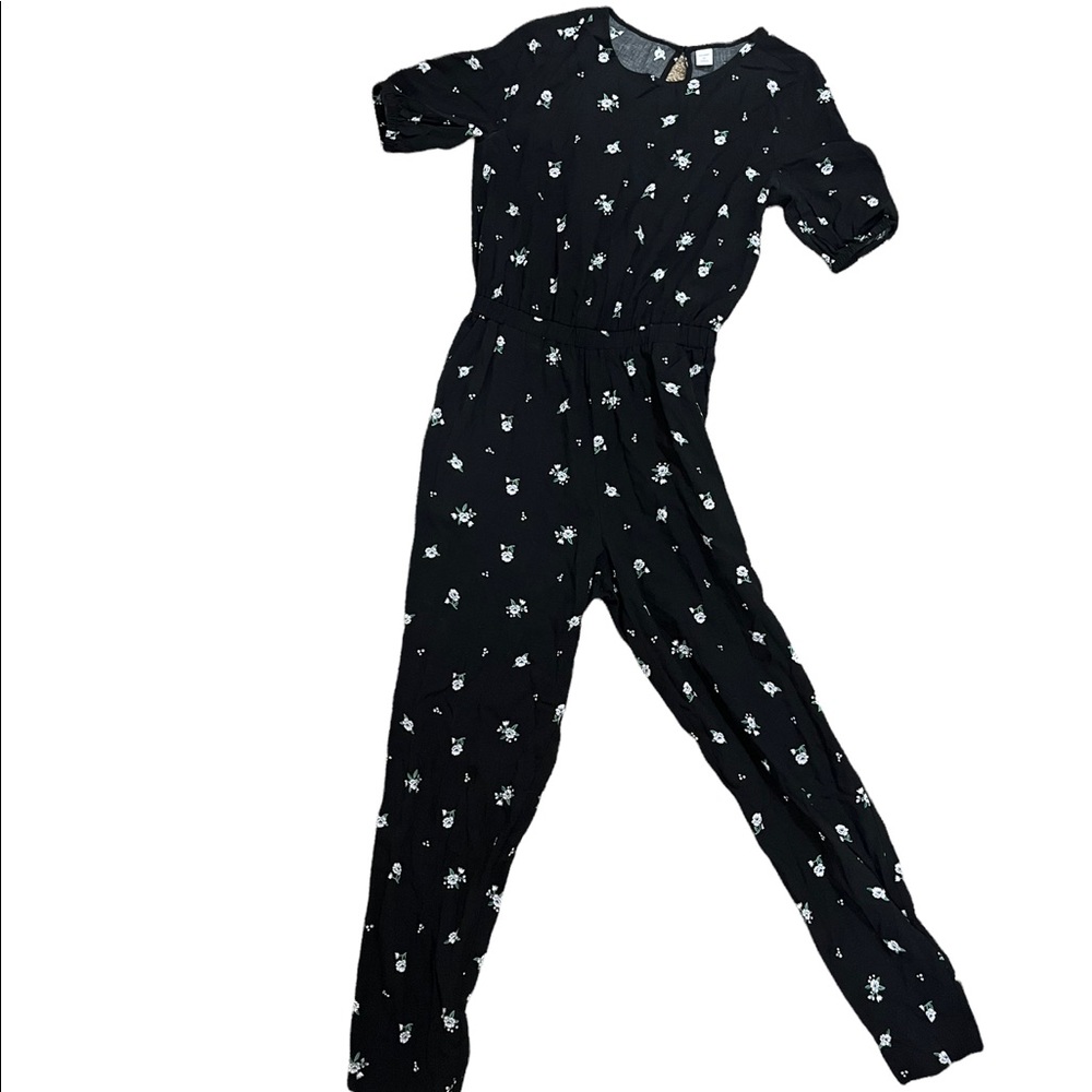 CUTE FLOWER JUMPSUIT